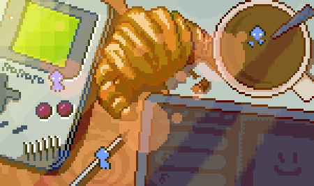 Artwork by Roroto Sic, made with Pixelorama